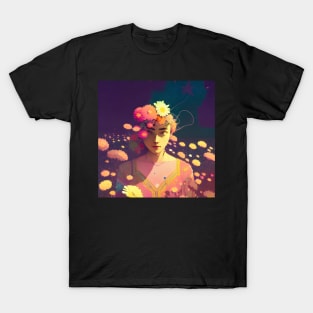 hair flower girl T-Shirt